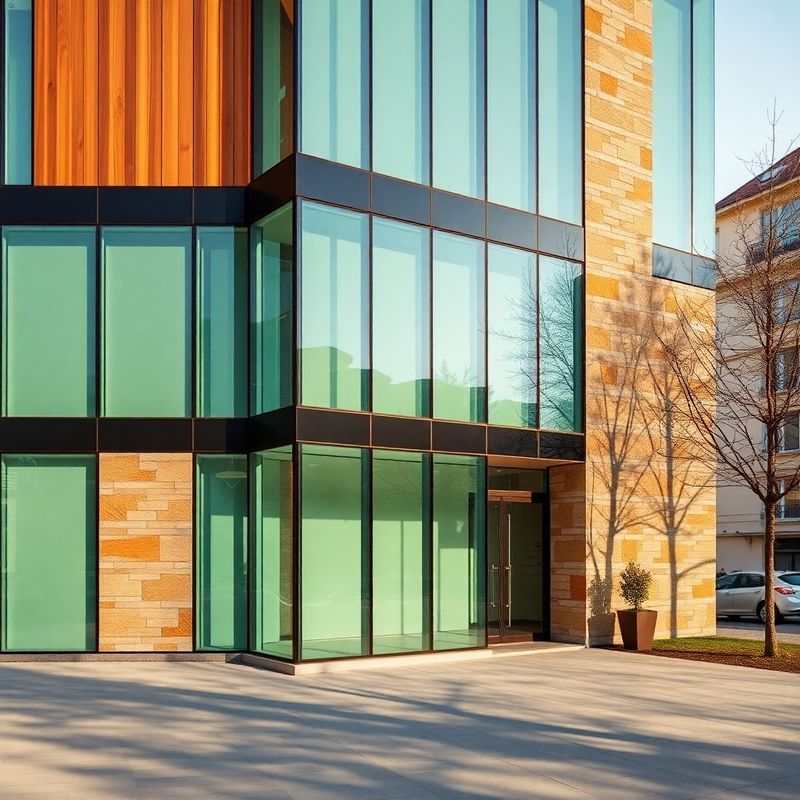 Exterior de clădire de birouri elegantă din Cluj-Napoca